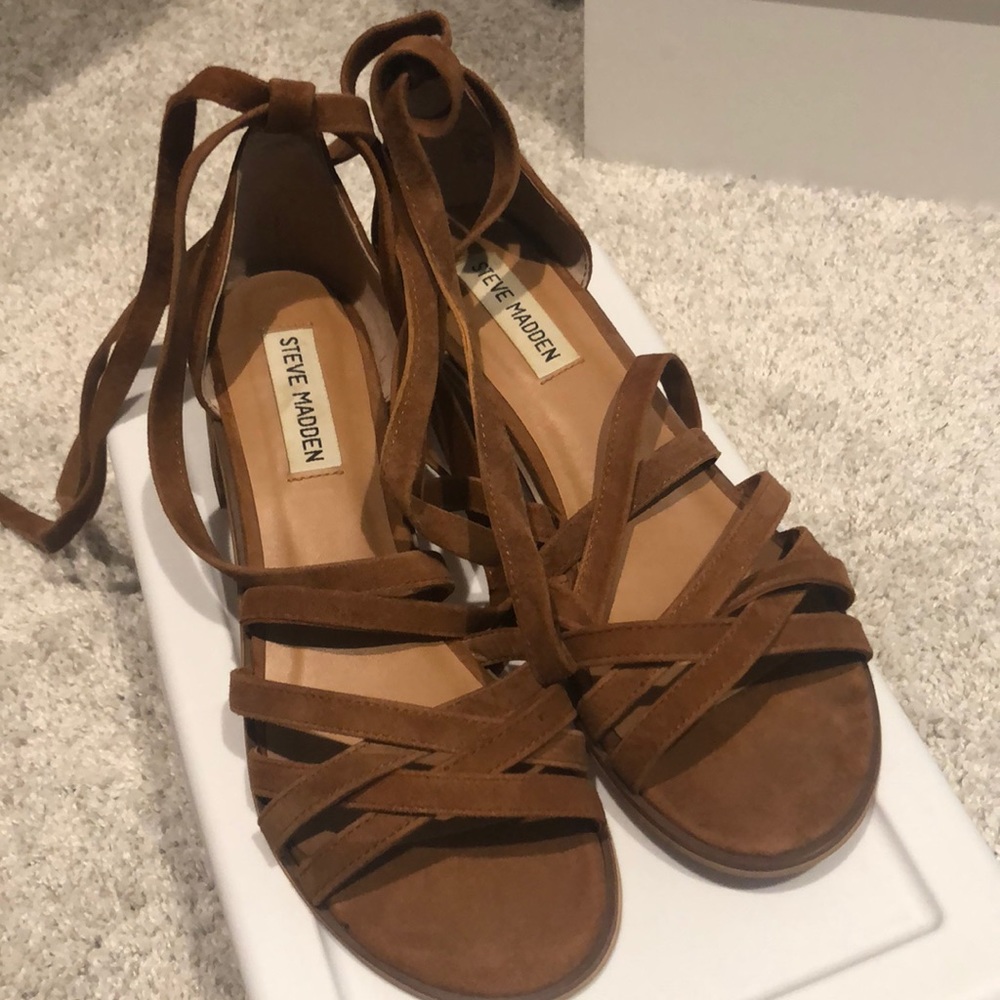 Steve Madden Suede Gladiator Sandals